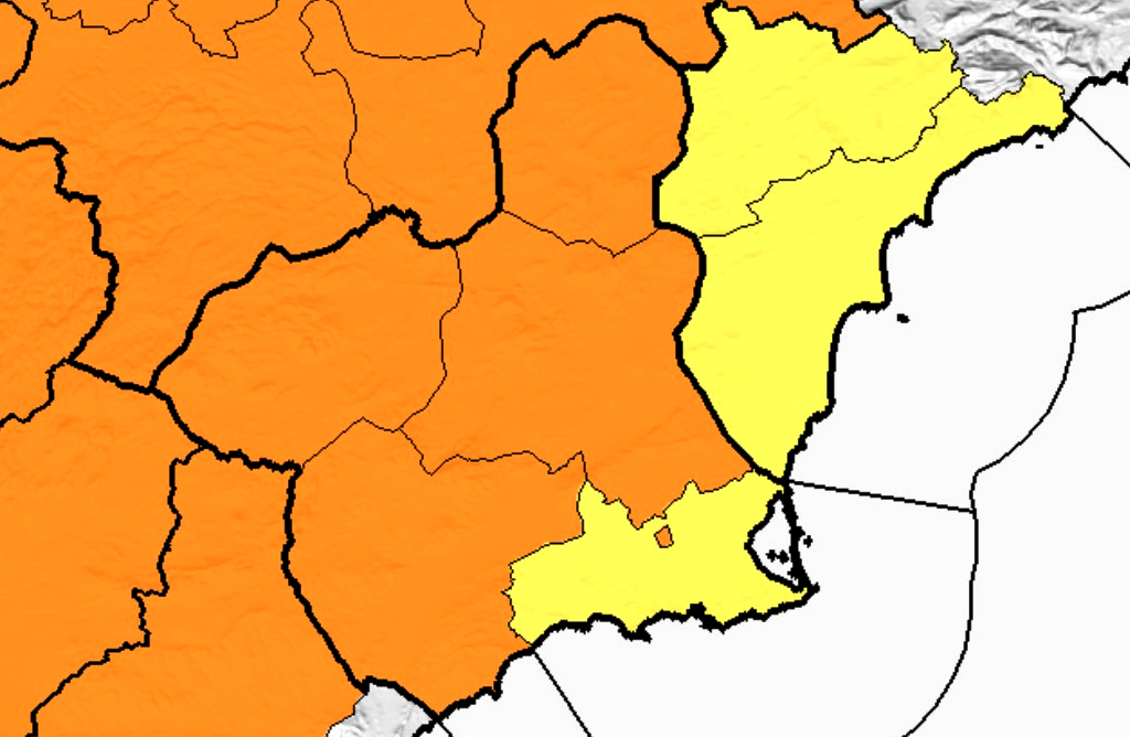 Totana en aviso naranja por una ola de calor extremo que rozará los 45 ºC el jueves